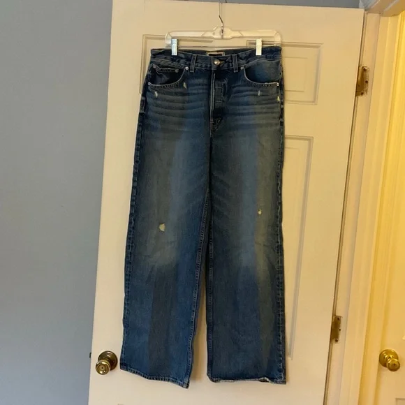 NEW Madewell The Low-Slung Baggy Jean Robertson Wash Rigid Size 28 NWOT - Picture 5 of 14